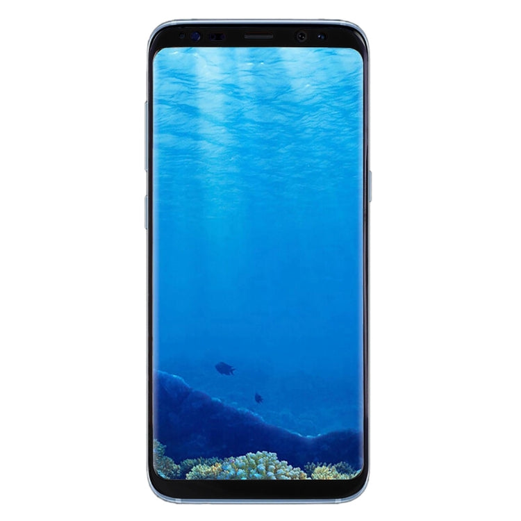 PET Curved Heat Bending Screen Protector for Galaxy S8 + / G9550 (Black)