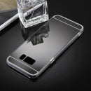 For Galaxy S8 + / G9550 Acrylic TPU Mirror Protective Back Cover Case(Black)