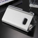 For Galaxy A5 (2017) / A520 Electroplating Mirror Horizontal Flip Leather Case with Holder(Silver)