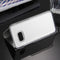 For Galaxy A5 (2017) / A520 Electroplating Mirror Horizontal Flip Leather Case with Holder(Silver)