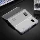 For Galaxy A5 (2017) / A520 Electroplating Mirror Horizontal Flip Leather Case with Holder(Silver)