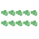 10 PCS for Galaxy S8 / G950 Camera Lens Cover Adhesive