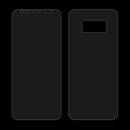 For Galaxy S8 + / G955 0.1mm HD TPU Front + Back Screen Protector