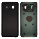 Battery Back Cover with Camera Lens Cover & Adhesive for Galaxy S8 / G950(Black)