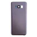 Battery Back Cover with Camera Lens Cover & Adhesive for Galaxy S8 / G950(Orchid Gray)
