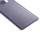 Battery Back Cover with Camera Lens Cover & Adhesive for Galaxy S8 / G950(Orchid Gray)