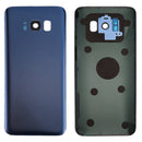 Battery Back Cover with Camera Lens Cover & Adhesive for Galaxy S8 / G950(Blue)