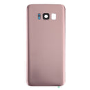 Battery Back Cover with Camera Lens Cover & Adhesive for Galaxy S8 / G950 (Rose Gold)