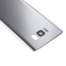 Back Cover with Camera Lens Cover & Adhesive for Galaxy S8 / G950 Battery (Silver)