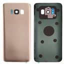 Battery Back Cover with Camera Lens Cover & Adhesive for Galaxy S8+ / G955(Gold)