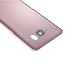 Battery Back Cover with Camera Lens Cover & Adhesive for Galaxy S8+ / G955(Rose Gold)