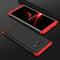 GKK for Galaxy Note 8 PC 360 Degrees Full Coverage Protective Case Back Cover ï¼ˆBlack + Redï¼‰