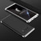 GKK for Galaxy Note 8 PC 360 Degrees Full Coverage Protective Case Back Coverï¼ˆBlack + Silverï¼‰