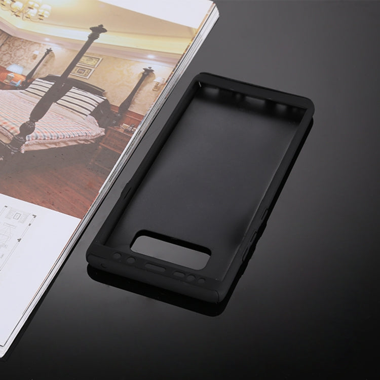 For Galaxy Note 8 Full Coverage Protective Case Back Cover(Black)