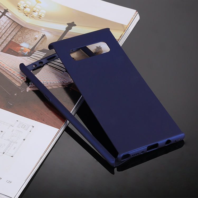 For Galaxy Note 8 Full Coverage Protective Case Back Cover(Dark Blue)