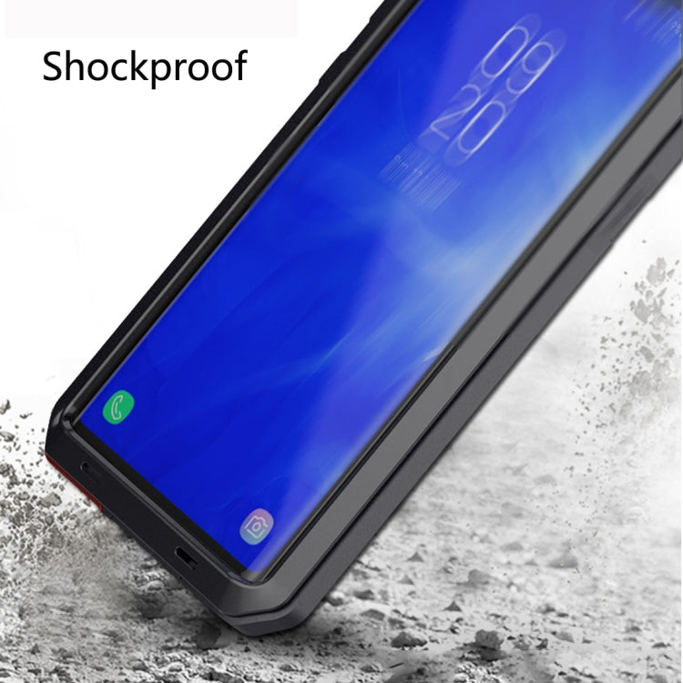 Metal Shockproof Daily Waterproof Protective Case for Galaxy Note 9(Black)