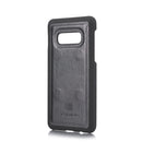 DG.MING Crazy Horse Texture Flip Detachable Magnetic Leather Case for Samsung Galaxy S10 E, with Holder & Card Slots & Wallet(Black)
