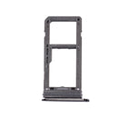 SIM Card Tray + Micro SD Tray for Galaxy S8(Black)