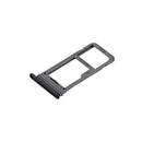 SIM Card Tray + Micro SD Tray for Galaxy S8(Black)
