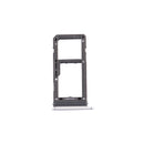 SIM Card Tray + Micro SD Tray for Galaxy S8(Silver)