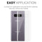 0.1mm HD 3D Curved PET Back Full Screen Protector for Galaxy Note 8(Transparent)