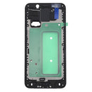 Galaxy C8 Front Housing LCD Frame Bezel Plate(Black)