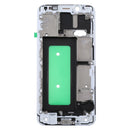 Galaxy C8 Front Housing LCD Frame Bezel Plate(White)
