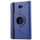 For Galaxy Tab A 10.1 / T580 Litchi Texture Horizontal Flip 360 Degrees Rotation Leather Case with Holder(Dark Blue)