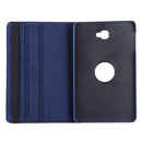 For Galaxy Tab A 10.1 / T580 Litchi Texture Horizontal Flip 360 Degrees Rotation Leather Case with Holder(Dark Blue)