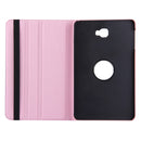 For Galaxy Tab A 10.1 / T580 Litchi Texture Horizontal Flip 360 Degrees Rotation Leather Case with Holder(Pink)