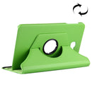 For Galaxy Tab A 10.1 / T580 Litchi Texture Horizontal Flip 360 Degrees Rotation Leather Case with Holder(Green)