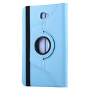 For Galaxy Tab A 10.1 / T580 Litchi Texture Horizontal Flip 360 Degrees Rotation Leather Case with Holder(Blue)