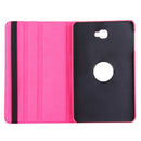 For Galaxy Tab A 10.1 / T580 Litchi Texture Horizontal Flip 360 Degrees Rotation Leather Case with Holder(Magenta)