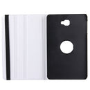 For Galaxy Tab A 10.1 / T580 Litchi Texture Horizontal Flip 360 Degrees Rotation Leather Case with Holder(White)