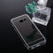 For Galaxy J5 Prime Acrylic + TPU Electroplating Mirror Protective Back Cover Case (Black)
