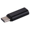 8 Pin Female to USB-C / Type-C Male Metal Shell Adapter, For Galaxy S8 & S8 + / LG G6 / Huawei P10 & P10 Plus / Oneplus 5 / Xiaomi Mi6 & Max 2 and other Smartphones(Black)