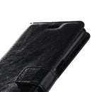 For Galaxy S8 Retro Crazy Horse Texture Horizontal Flip Leather Case with Holder & Card Slots & Wallet & Photo Frame(Black)