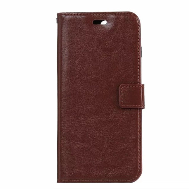 For Galaxy S8 Retro Crazy Horse Texture Horizontal Flip Leather Case with Holder & Card Slots & Wallet & Photo Frame(Brown)