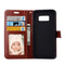 For Galaxy S8 Retro Crazy Horse Texture Horizontal Flip Leather Case with Holder & Card Slots & Wallet & Photo Frame(Brown)