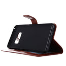For Galaxy S8 Retro Crazy Horse Texture Horizontal Flip Leather Case with Holder & Card Slots & Wallet & Photo Frame(Brown)
