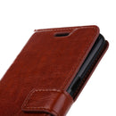 For Galaxy S8 Retro Crazy Horse Texture Horizontal Flip Leather Case with Holder & Card Slots & Wallet & Photo Frame(Brown)