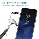 Full Screen Curved Tempered Glass For Galaxy S8 / G950(Black)