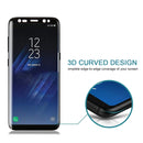 Full Screen Curved Tempered Glass For Galaxy S8 / G950(Black)
