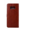 For Galaxy S8 Retro Crazy Horse Texture Horizontal Flip Leather Case with Holder & Card Slots & Wallet & Photo Frame & Lanyard(Brown)