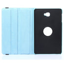 For Galaxy Tab A 10.1 / T580 Litchi Texture 360 Degree Rotating Horizontal Flip Leather Case with Holder(Baby Blue)