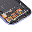 LCD Display (4.65 inch TFT) + Touch Panel with Frame for Galaxy SIII / i9300 (Pebble Blue)