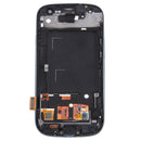 LCD Display (4.65 inch TFT) + Touch Panel with Frame for Galaxy SIII / i9300(White)