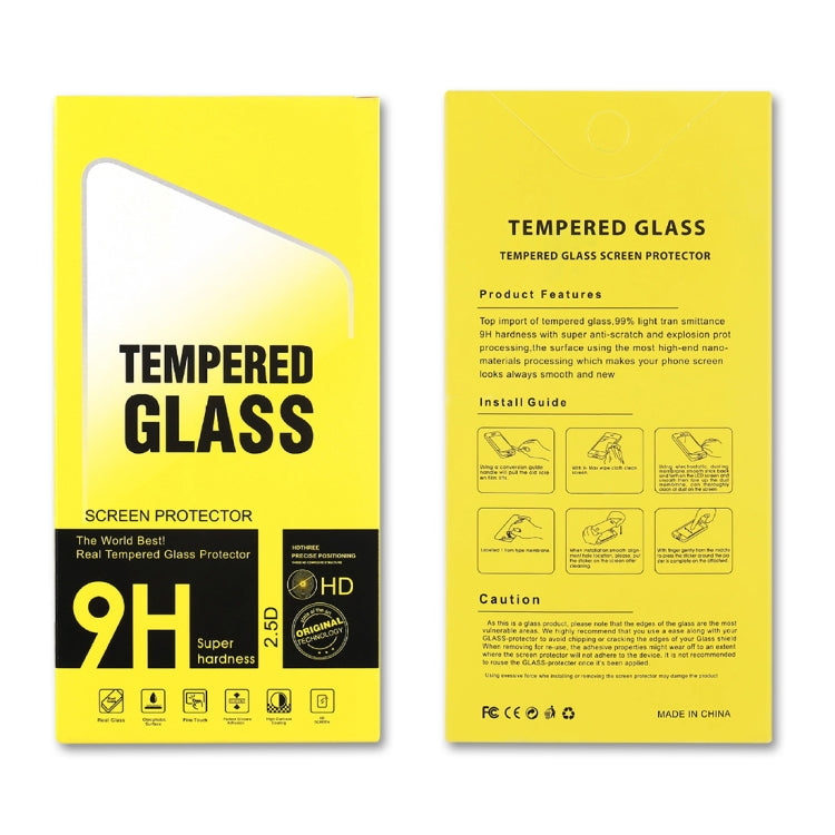 For Galaxy A7 (2017) / A720 0.26mm 9H Surface Hardness 2.5D Explosion-proof Tempered Glass Non-full Screen Film