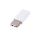 Micro USB Female to USB-C / Type-C Male Connector Adapter, For Galaxy S8 & S8 + / LG G6 / Huawei P10 & P10 Plus / Oneplus 5 / Xiaomi Mi6 & Max 2 and other Smartphones(White)