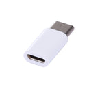 Micro USB Female to USB-C / Type-C Male Connector Adapter, For Galaxy S8 & S8 + / LG G6 / Huawei P10 & P10 Plus / Oneplus 5 / Xiaomi Mi6 & Max 2 and other Smartphones(White)